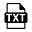 TXT File Icon